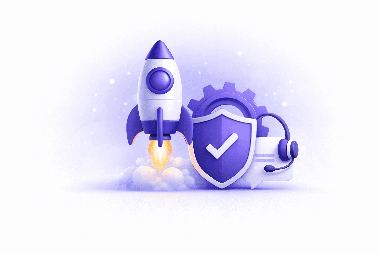 الإطلاق والدعم