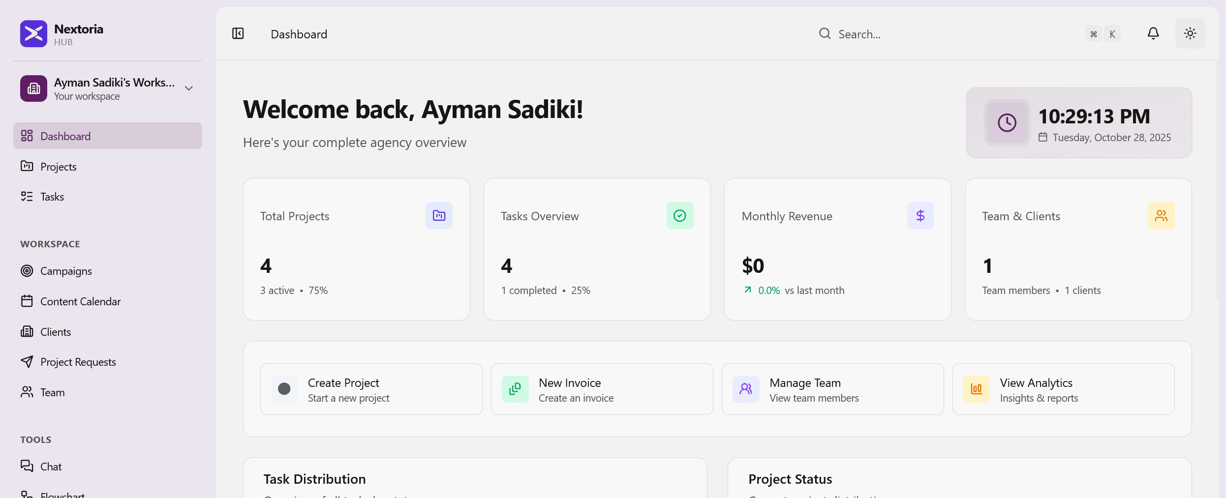 webapp screenshot light mode
